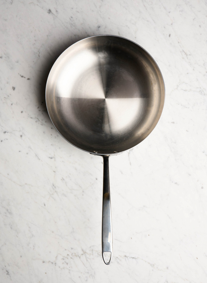 Stekpanna Rostfritt stål D28cm i gruppen KÖK / Matlagning / Kastruller & Stekpannor hos Tambur Store AB (AGNALUM111B28)