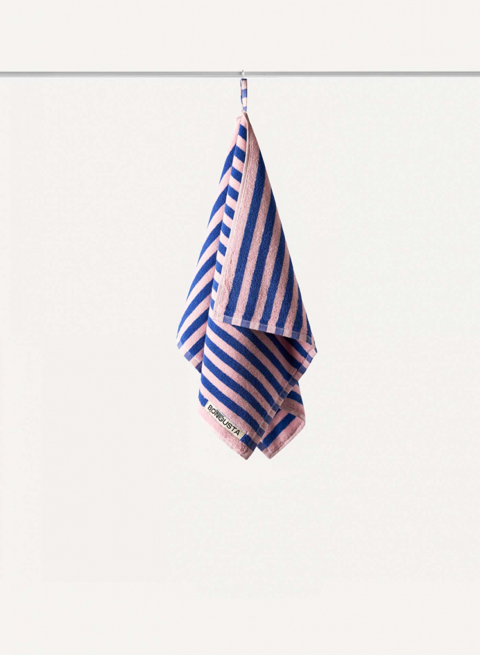 Guest Towel Blue & Rose i gruppen Detaljer / Textil / Badrumstextilier hos Tambur Store AB (BONBON11007)