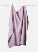 Bath Towel Lilac & Neon Yellow