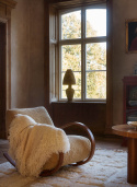 Ullpläd Ivory