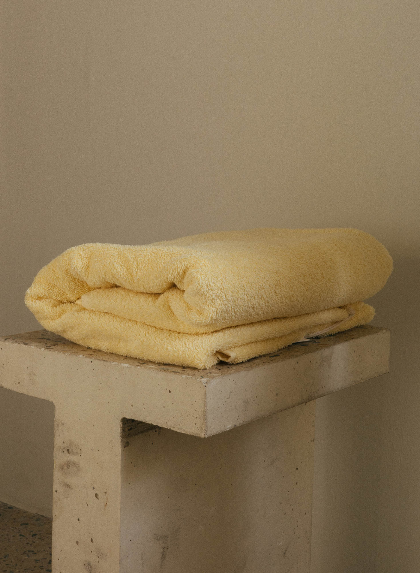 Heavy Towel Pale Yellow