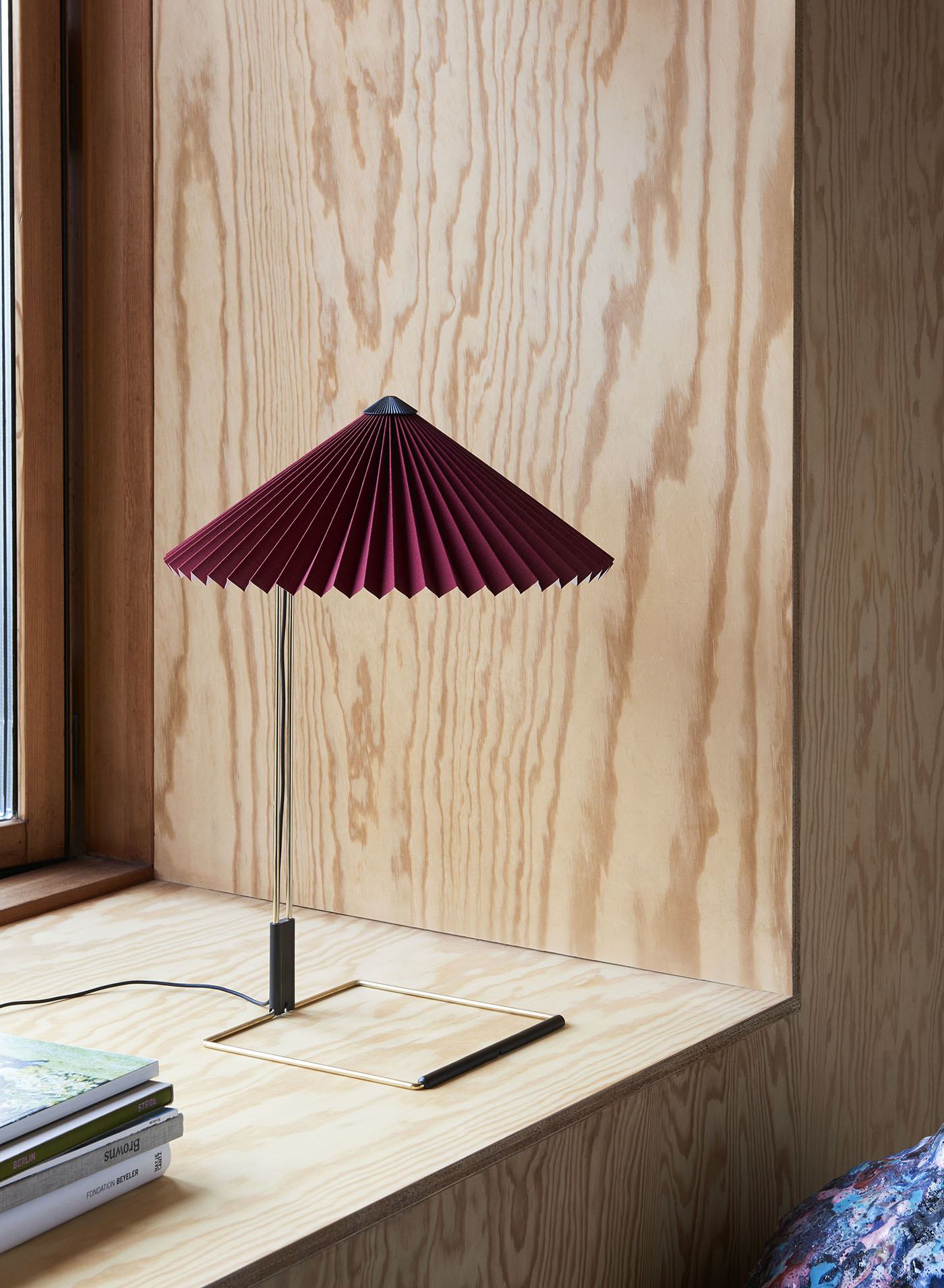 Matin Table Lamp Large Oxide Red