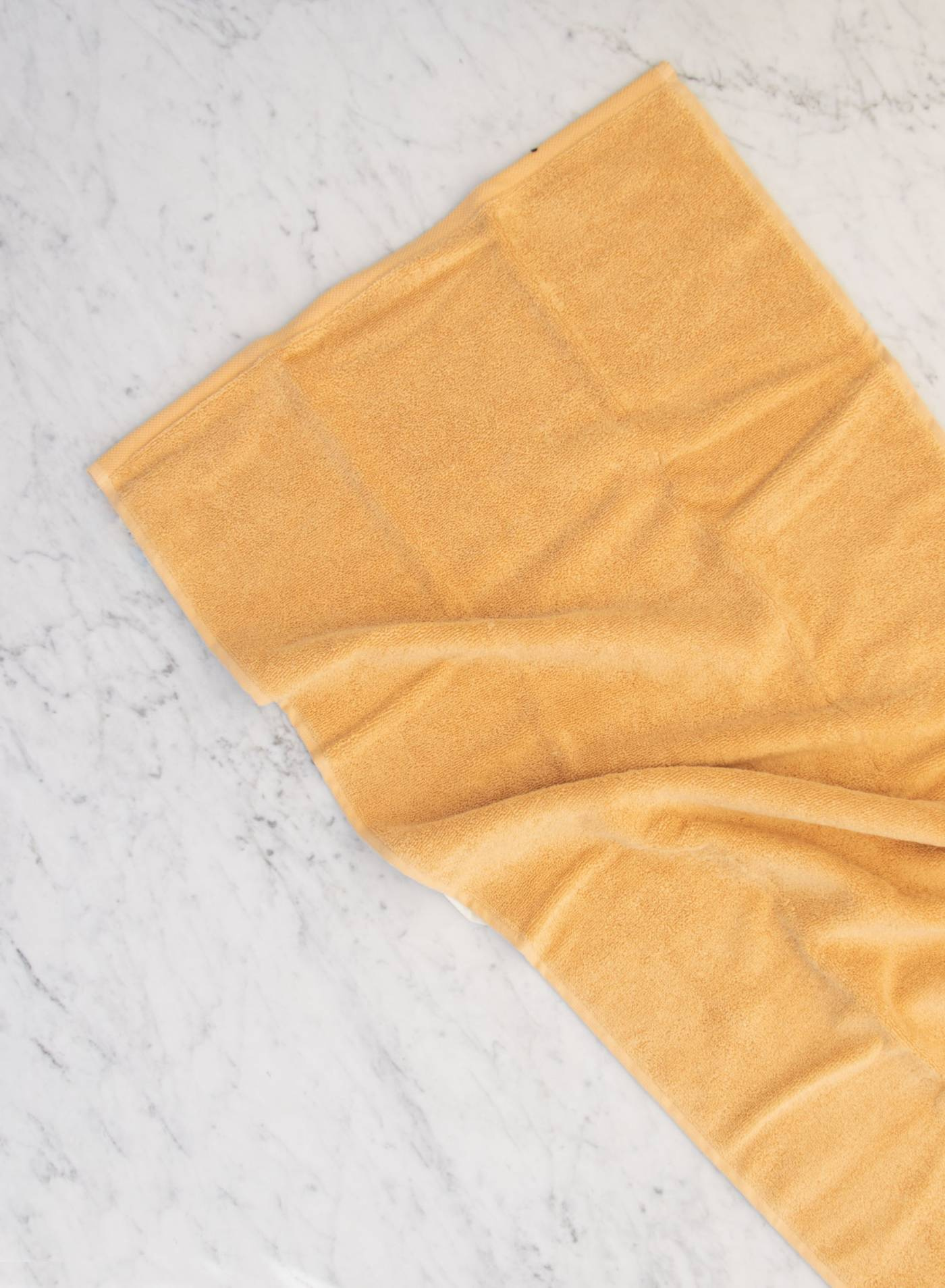 Guest Towel Warm Yellow