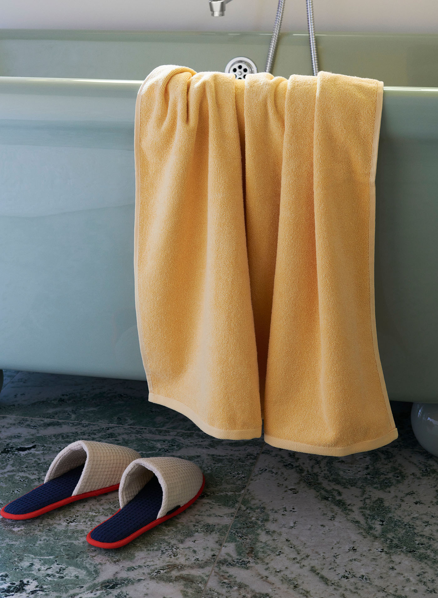 Bath Towel Warm Yellow
