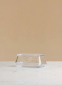 Smörbytta Glas