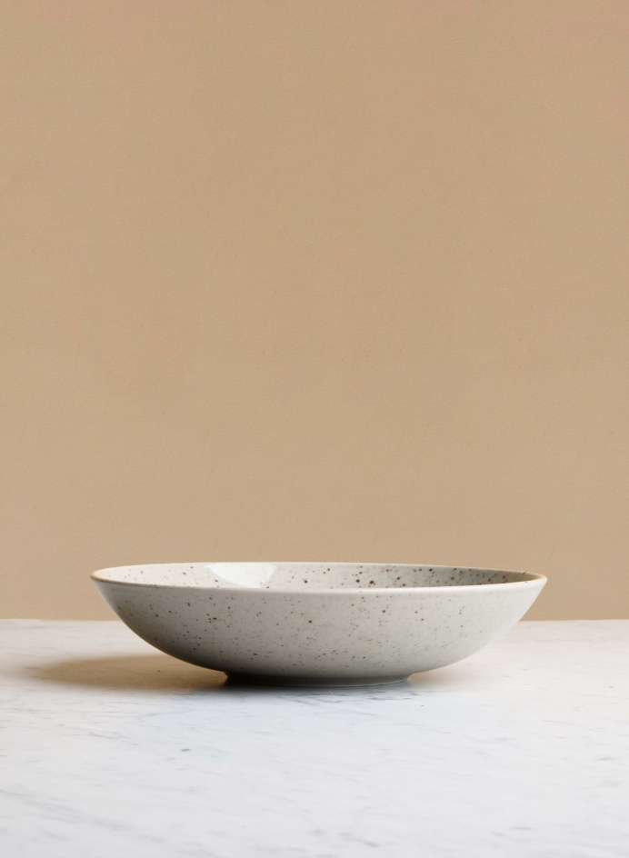 Pastaskål Natural i gruppen Kök / Porslin / Djupa tallrikar hos Tambur Store AB (LILLCN1926)