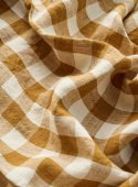 Kökshandduk Curcuma Medium Gingham