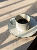 Espressokopp med Fat Ovanåker Grön