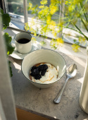 Espressokopp med Fat Ovanåker Grön