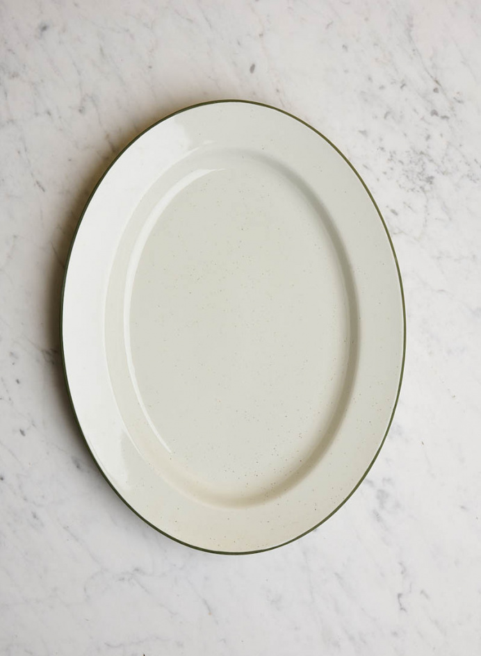 Serveringsfat Ovanåker Grön i gruppen Kök / Porslin / Serveringsfat hos Tambur Store AB (MAN970e)