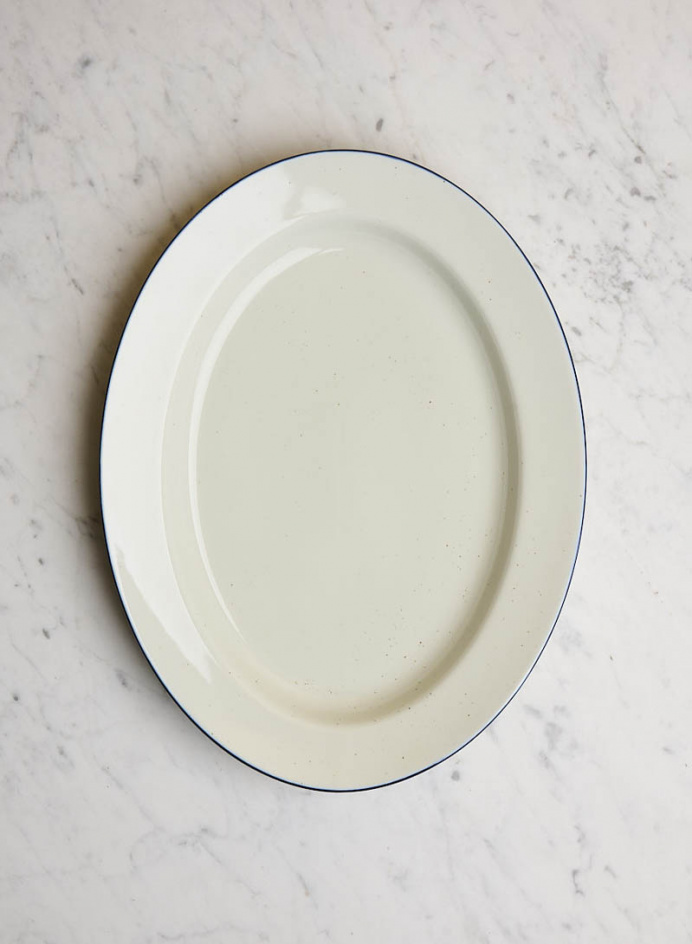 Serveringsfat Ovanåker Blå i gruppen KÖK / Porslin / Serveringsfat hos Tambur Store AB (MAN971b)