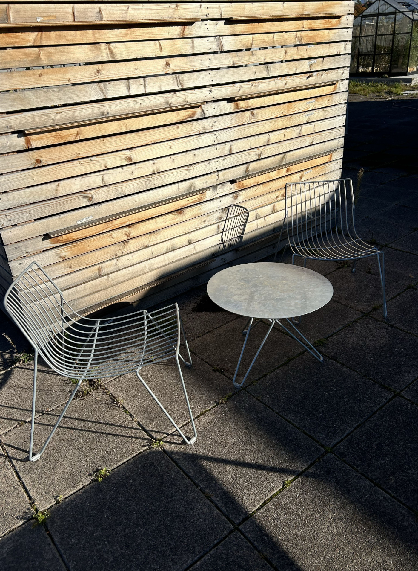 Tio Lounge Table Hot Galvanized ø60 cm