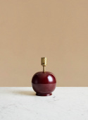 Lampfot Tondo Piccolo Burgundy