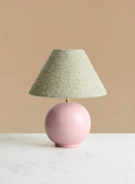 Bordslampa Tondo Rosa | Cono Mint Green