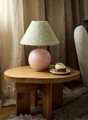 Lampfot Tondo Rosa