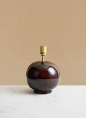 Lampfot Tondo Redbrown