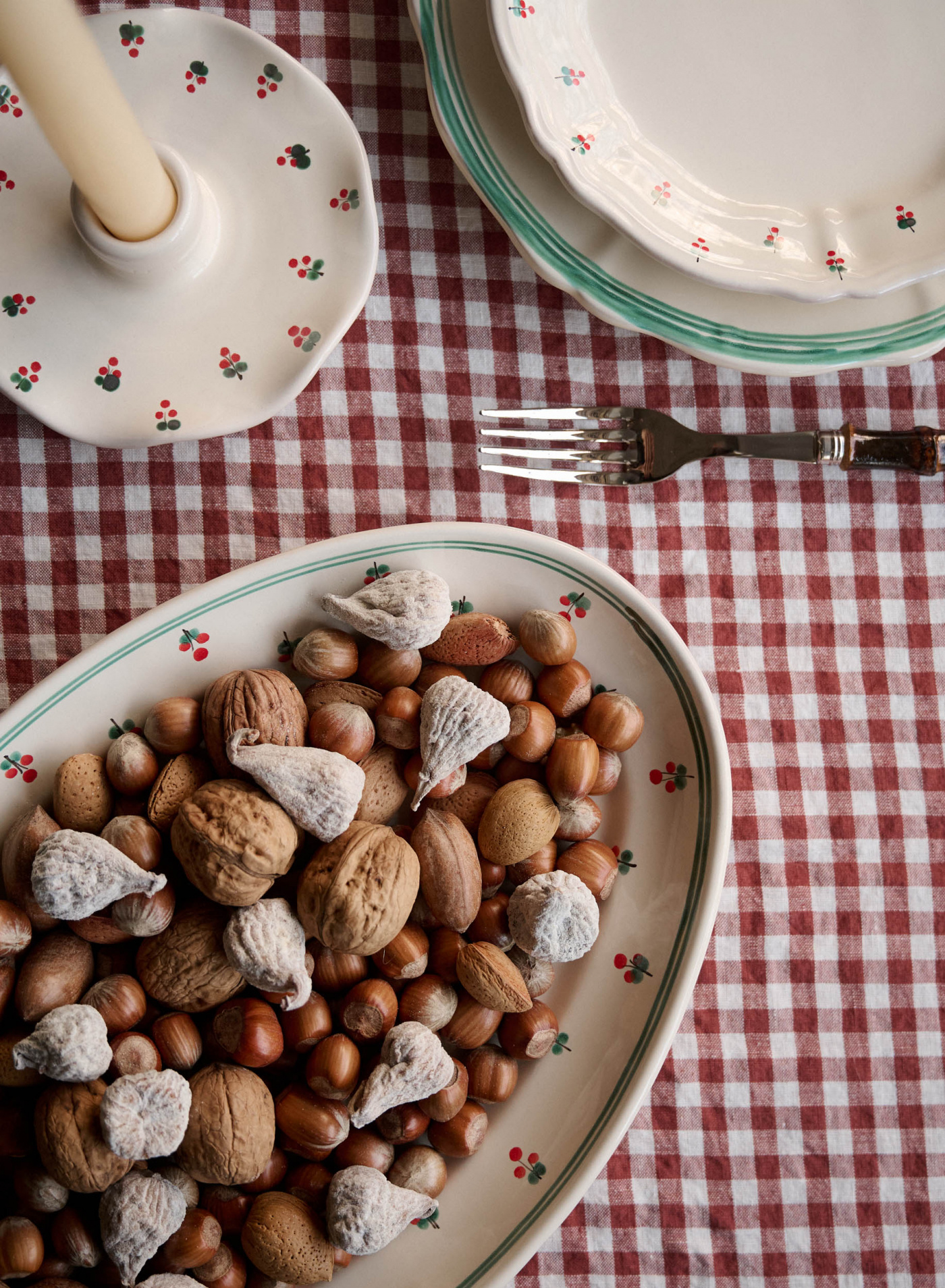 Wavy Candle Holder Fiore Rosso Wavy Candle Holder Fiore Rosso