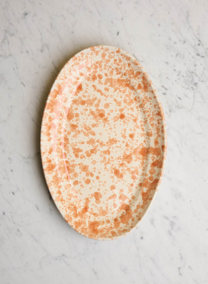 Serveringsfat Spruzzi Arancio i gruppen Kök / Porslin / Serveringsfat hos Tambur Store AB (NFS1835SMAR)