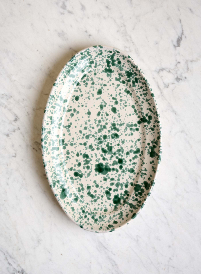 Serveringsfat Spruzzi Muschio i gruppen KÖK / Porslin / Serveringsfat hos Tambur Store AB (NFS1835SMV3SA)