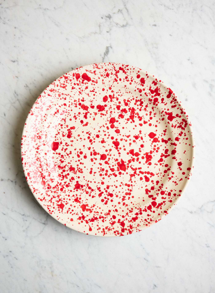 Serveringsfat Il Giro Red i gruppen Kök / Porslin / Serveringsfat hos Tambur Store AB (NFS2036SMRS)