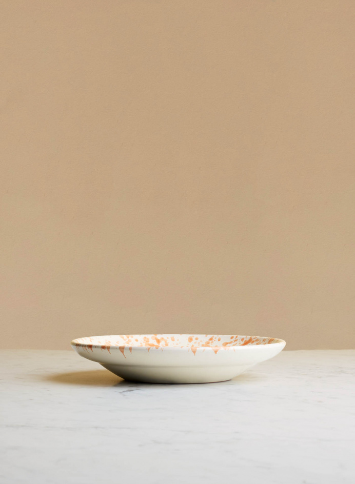 Djup tallrik Spruzzi Arancio i gruppen KÖK / Porslin / Djupa tallrikar hos Tambur Store AB (NFS20F23SMAR)