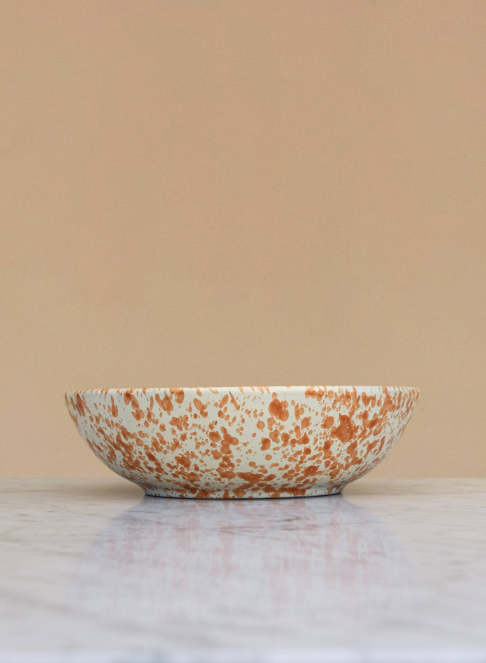 Serveringsskål Spruzzi Arancio 30cm i gruppen Kök / Porslin / Serveringsskålar hos Tambur Store AB (NFS21B30SMAR)