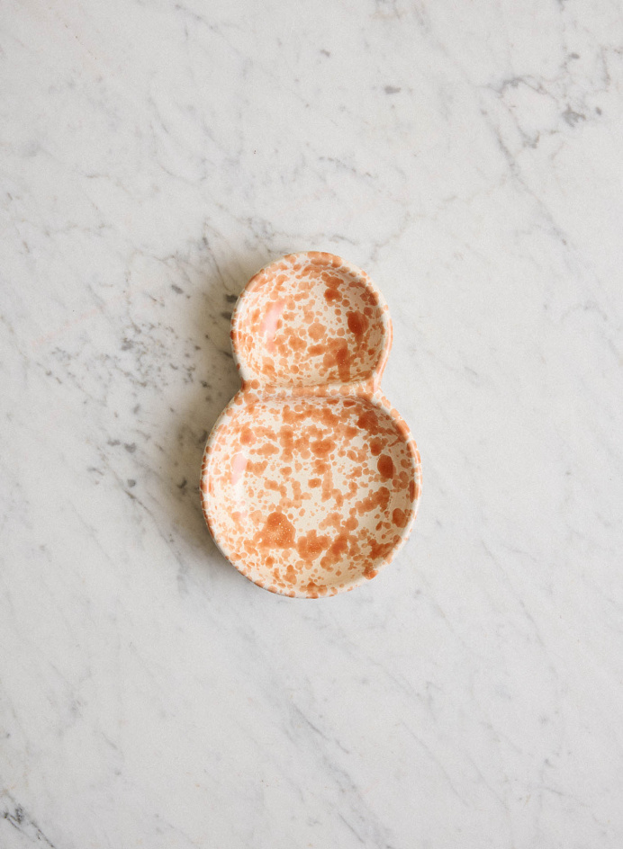 Olivskål Spruzzi Arancio i gruppen Kök / Porslin / Olivskålar hos Tambur Store AB (NFS2306SMAR)
