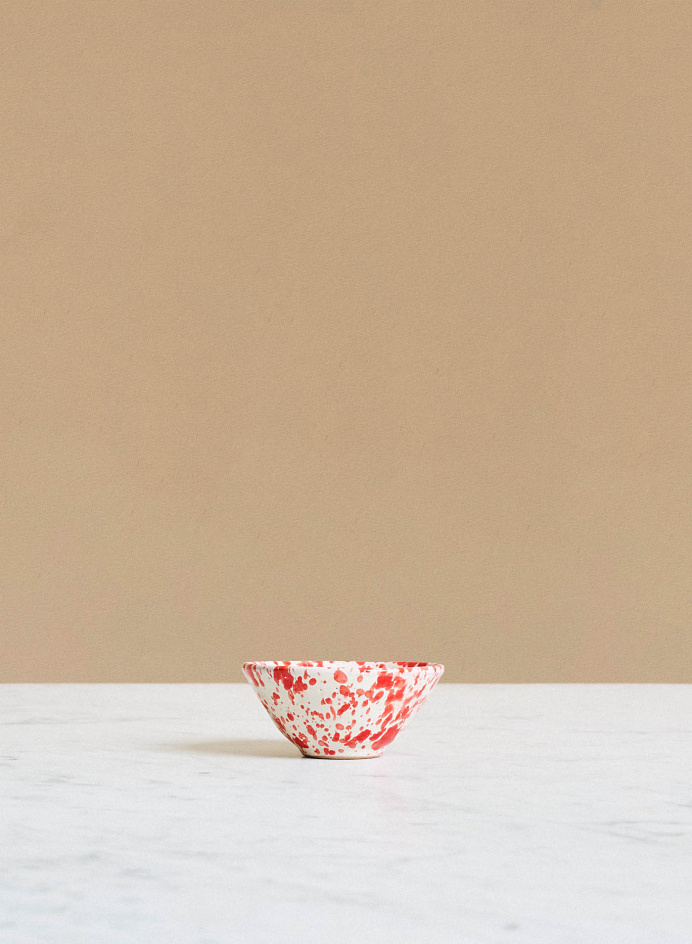 Miniskål Spruzzi Red i gruppen KÖK / Porslin / Miniskålar hos Tambur Store AB (NFS243BSMRS)