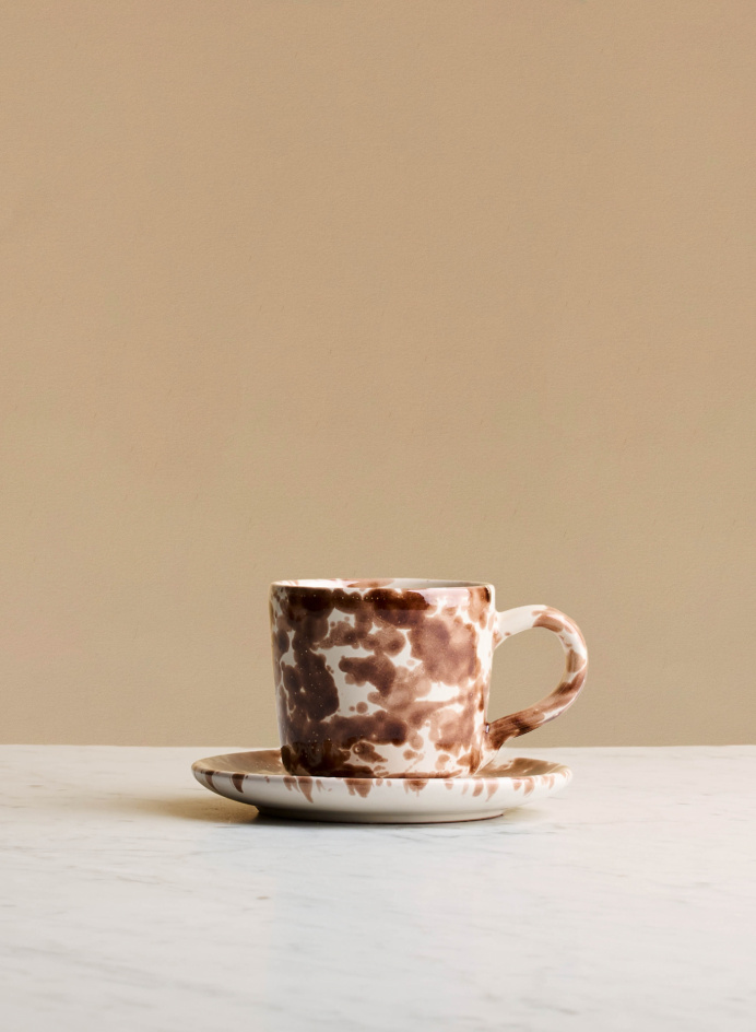 Kaffekopp Spruzzi Cioccolato i gruppen Kök / Porslin / Koppar & Muggar hos Tambur Store AB (NFS253SMMA)