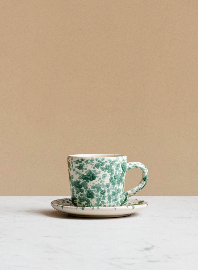 Kaffekopp Spruzzi Muschio i gruppen KÖK / Porslin / Koppar & Muggar hos Tambur Store AB (NFS253SMV3SA)