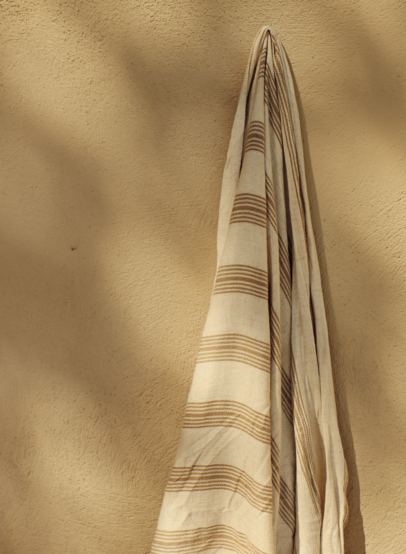Hamam Bath Towel Delicate Striped Natural