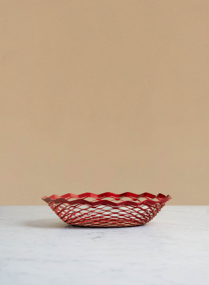 Brödkorg Röd i gruppen Kök / Porslin / Serveringsskålar hos Tambur Store AB (RGO728135)