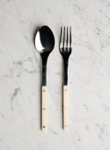 Salladsbestick Bistro Ivory