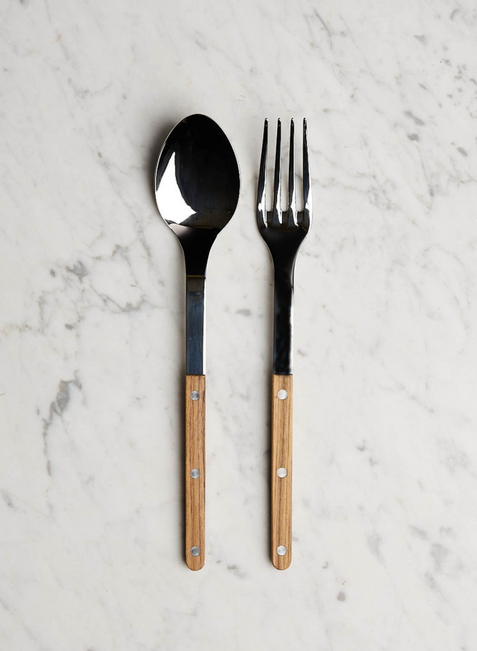 Salladsbestick Bistro Teak i gruppen Kök / Dukning / Bestick hos Tambur Store AB (SAB14TK)