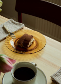 Påläggsgaffel Bistro Ivory