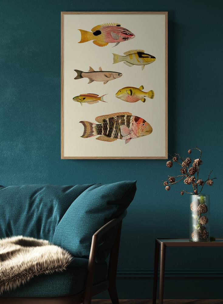 The Fishes Print #3910P