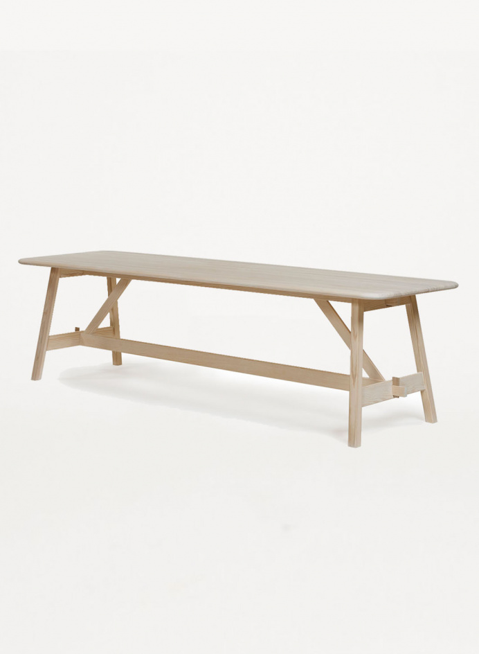 Landala Middagsbord 215 cm i gruppen MATTOR & MÖBLER / MÖBLER / MATPLATS hos Tambur Store AB (TRELDTVSV)